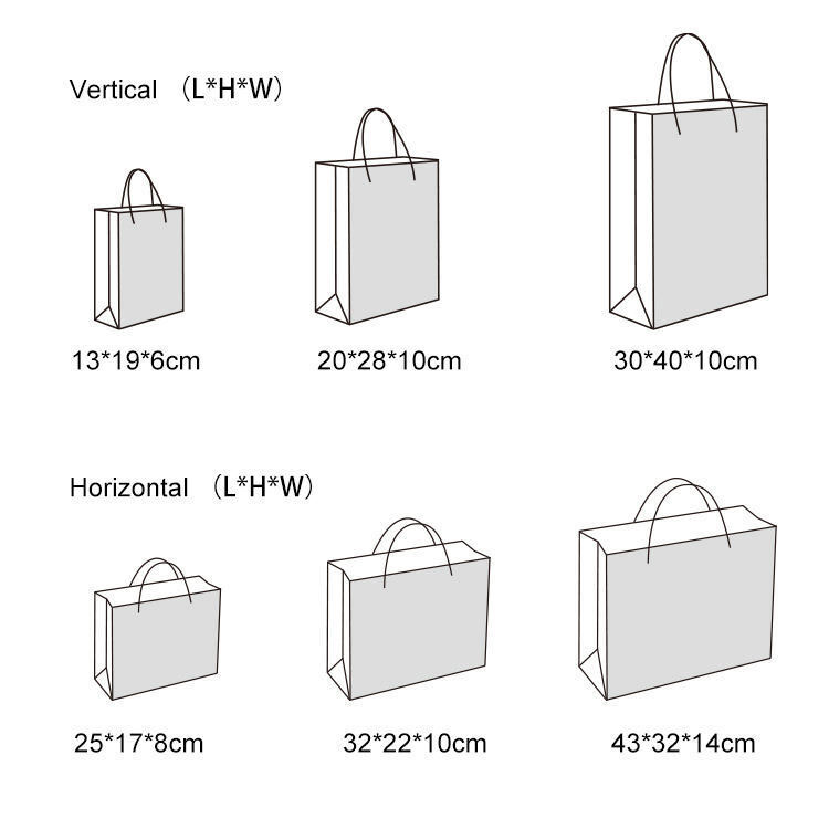 Large Capacity Shopping Paper Bag